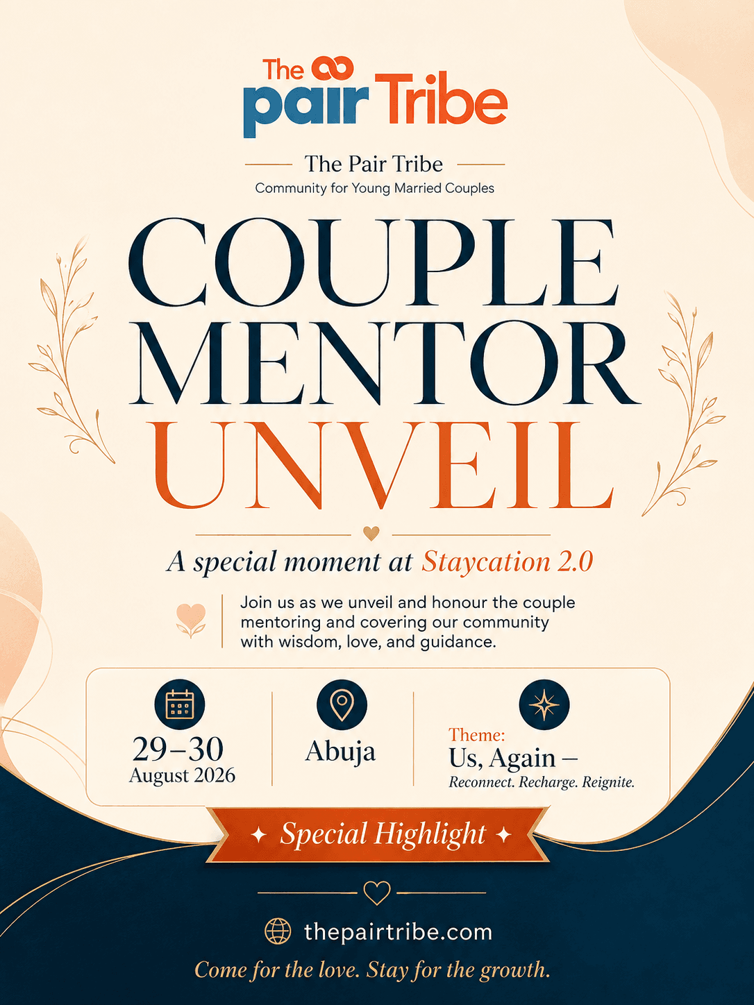 PairTribe Couple Mentor Unveil